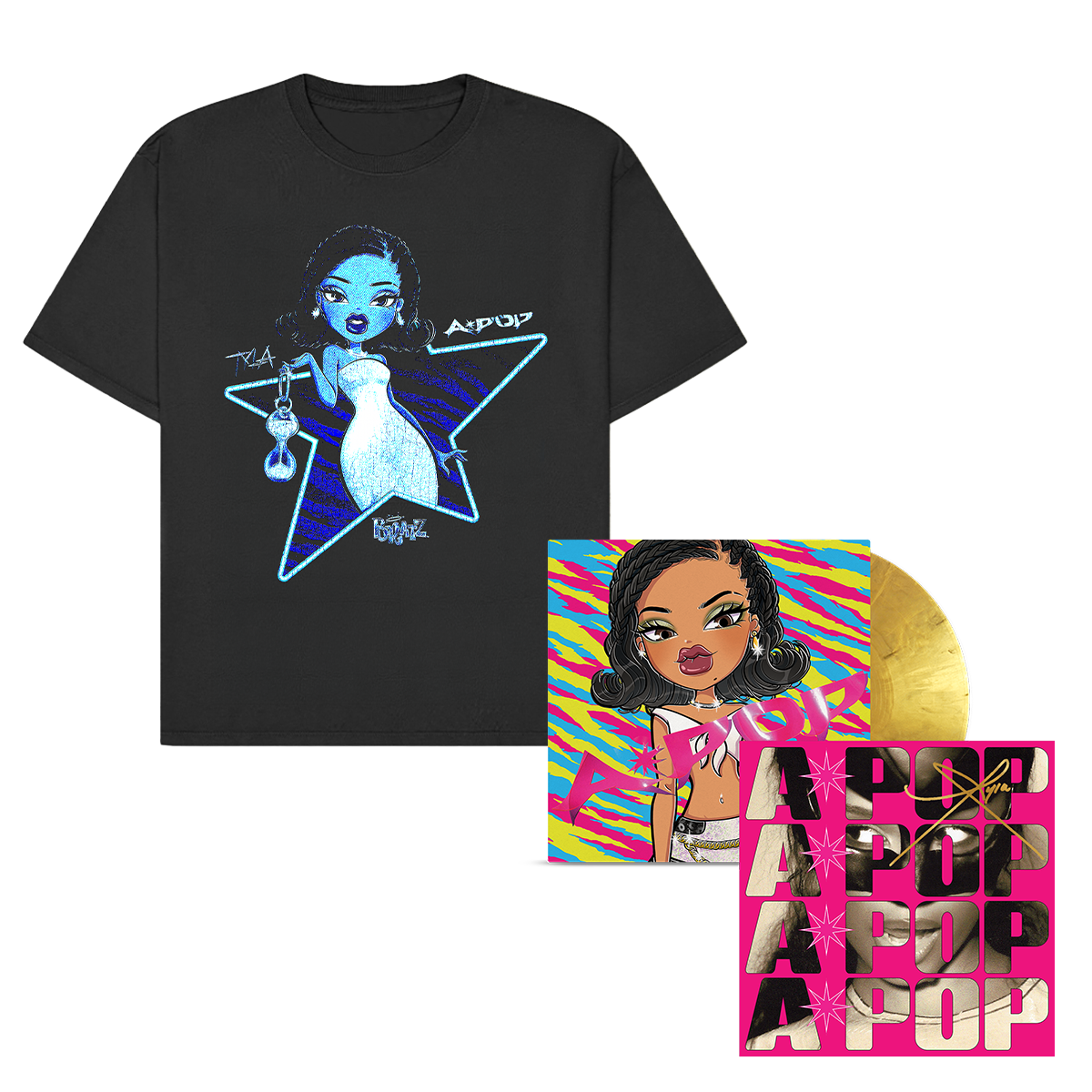 Tyla Signed A*POP x Bratz Vinyl Fan Pack