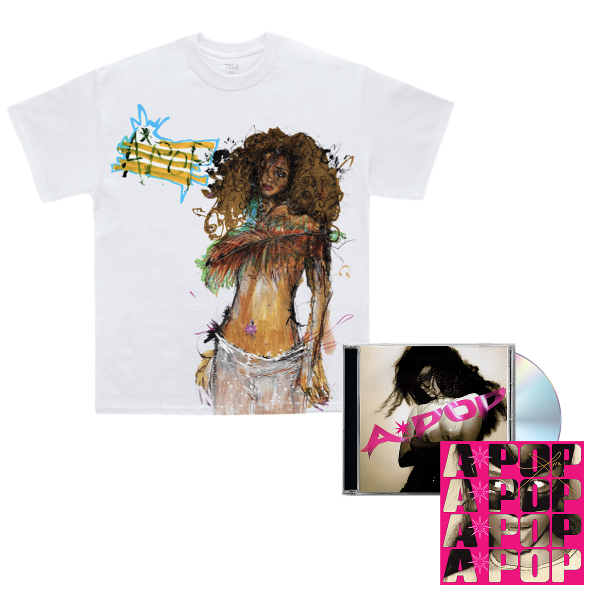 Tyla Signed A*POP CD Fan Pack