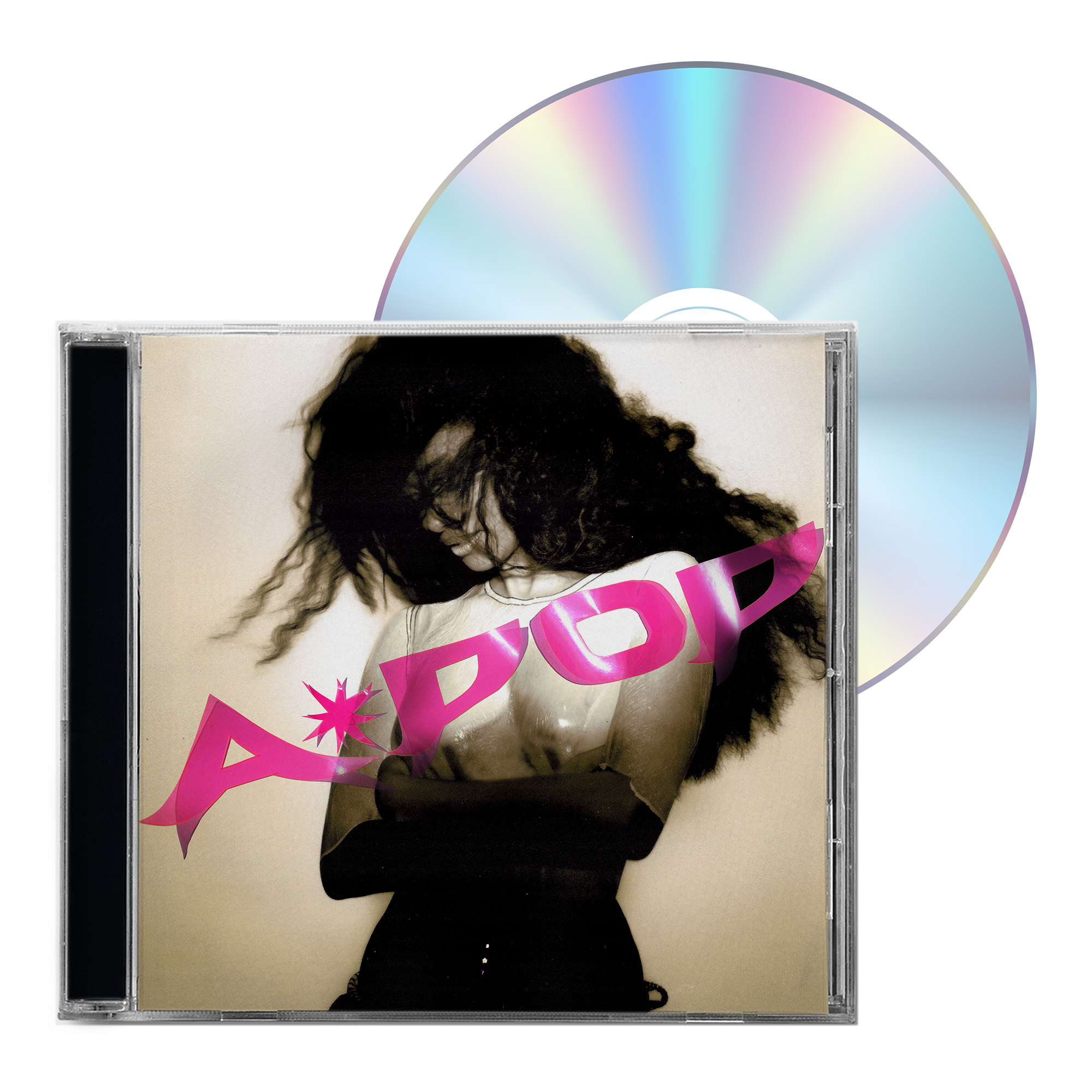 Tyla A*POP standard CD album cover.