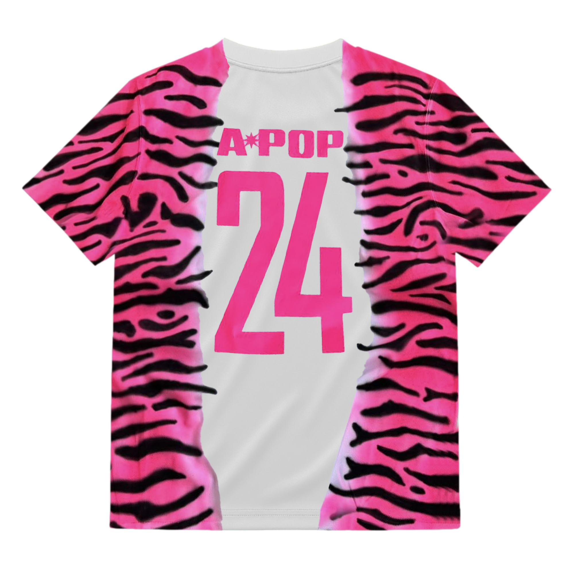 Tyla A*POP Airbrush Tyger Jersey Tee