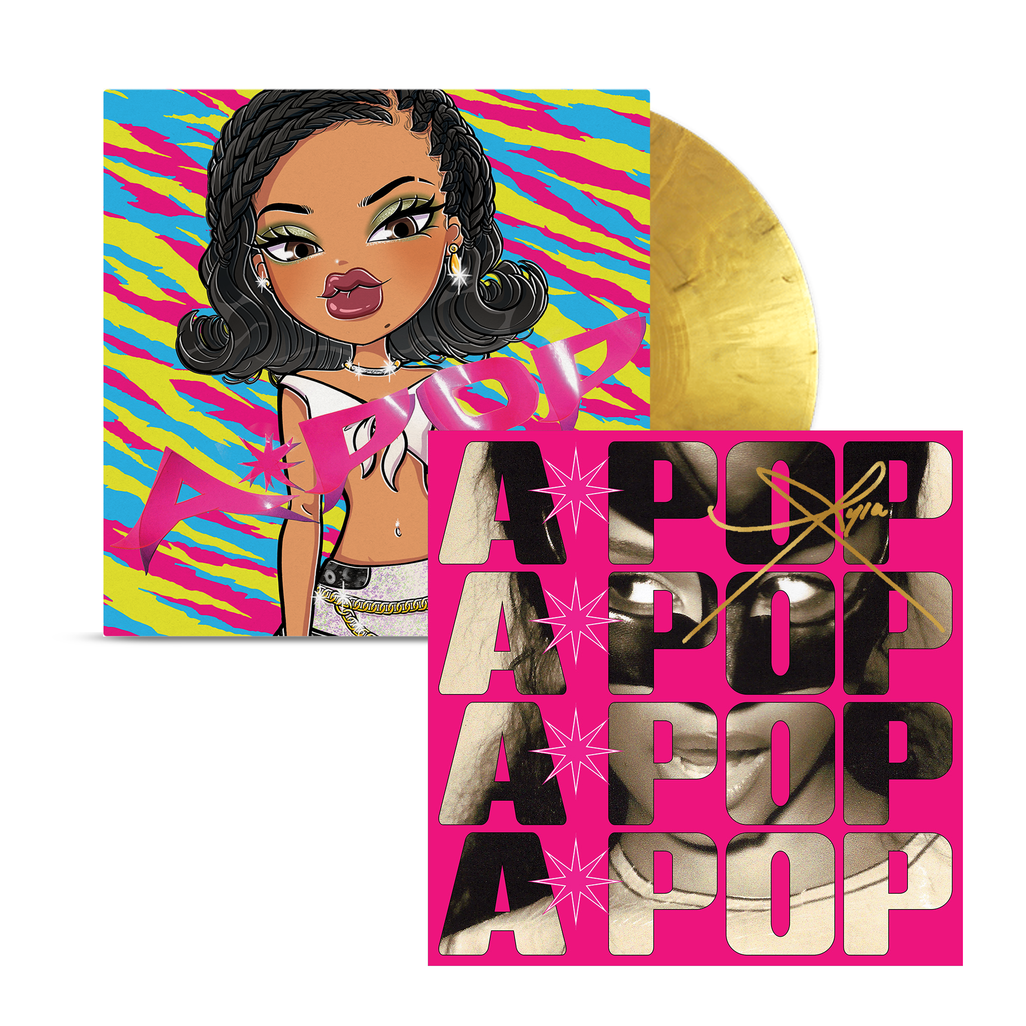 Signed A*POP x Bratz METALLIC MARBLE Vinyl  